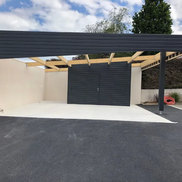 construction de bois plerin