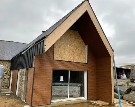 extension maison bois Ploufragan-2